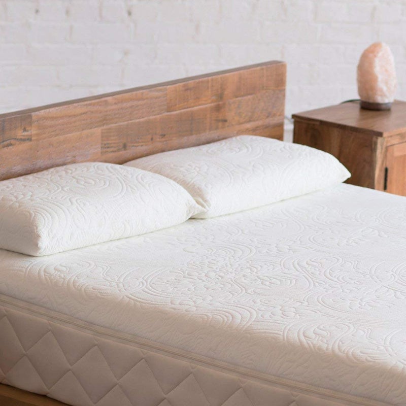 Happsy Organic Latex Pillow - Queen Bed Pillow with Breathable Cotton - Eco-Friendly & Non-Toxic Neck Pillow for Back Support and Neck Pain Relief - Made in USA - Image 4